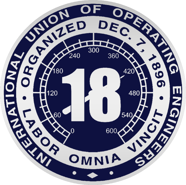 International Union of Operating Engineers, Local 18 logo